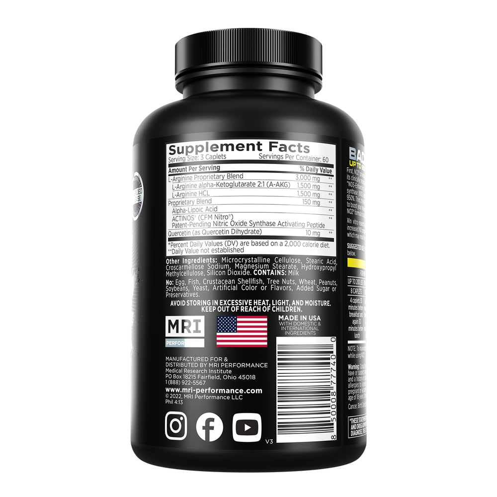 MRI Performance NO2 Nitric Oxide Original Formula
