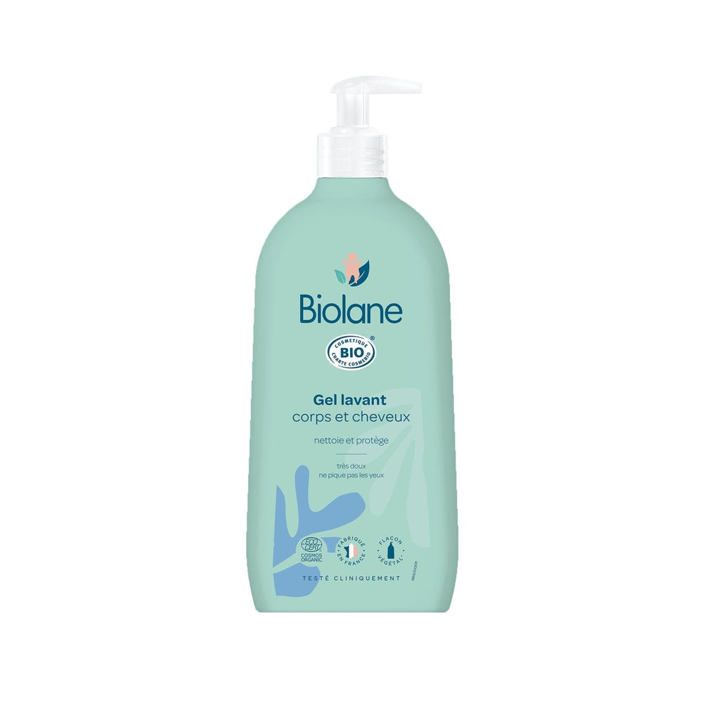 Biolane Organic Hair and Body Cleansing Gel - Gentle, Chemical-Free, 16.91 fl oz Biolane Organic Hair & Body Cleansing Gel - Natural & Gentle organic hair and body cleansing gel, natural personal care products, gentle cleansing gel, chemical-free body wash, Biolane organic cleansing products, organic skincare, natural hair care, gentle body wash, chemical-free cleansing, family-friendly personal care