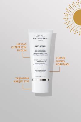 Institut Esthederm Into Repair Sunscreen for Sensitive Skin - Anti-Aging, Non-Tanning, High SPF 50ml Institut Esthederm Into Repair Sunscreen - Anti-Aging & Non-Tanning Sunscreen for sensitive skin, Anti-aging sun protection, Non-tanning sunscreen, Institut Esthederm Into Repair, High SPF skincare, Skincare for sun allergy, Sensitive skin care, Anti-aging skincare, Sun protection for reactive skin, Daily sunscreen, Outdoor skincare, Skincare for everyday use