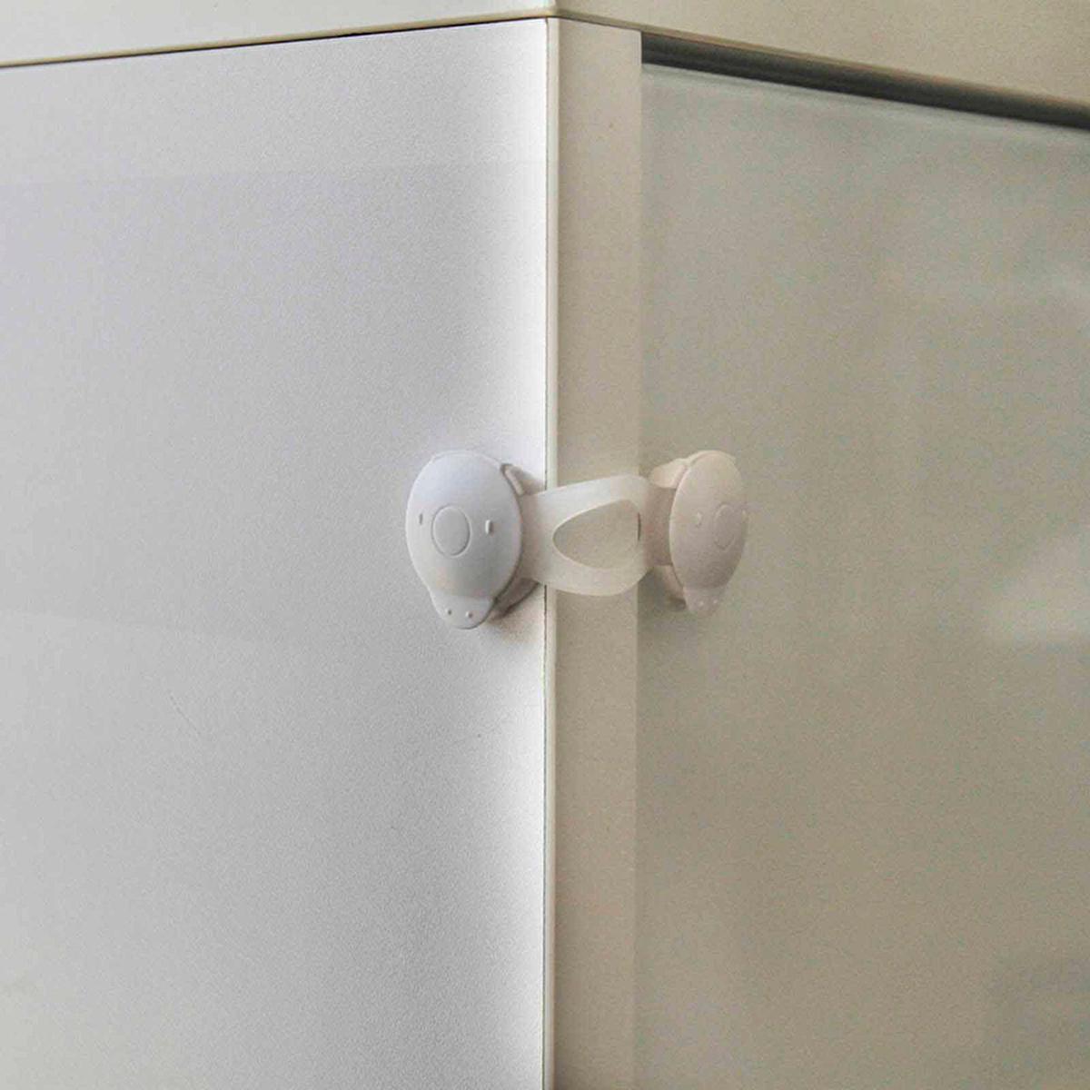 Miny Baby Çok Amaçlı Dolap Kilidi 2'li Kısa - Childproof Cabinet Lock for Baby Safety Miny Baby Childproof Cabinet Lock - Baby Safety Solution baby safety lock, childproof cabinet lock, child safety products, babyproofing supplies, cabinet safety lock, childproofing, baby safety, nursery safety, toddler safety, parenting essentials