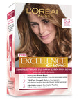 L'Oreal Paris Excellence Creme: Almond Brown Hair Dye - 100% Gray Coverage, Long-Lasting Color & 3-Step Care for Healthy Hair L'Oreal Almond Brown Hair Dye: 100% Gray Coverage & Lasting Color hair dye, hair color, gray coverage, permanent hair dye, almond brown hair dye, Loreal hair dye, at home hair color, hair coloring kit, hair dye with keratin, hair dye with ceramide, hair dye for gray hair, hair color for women, hair color for men, long lasting hair color, hair care, hair treatment, almond brown, brown