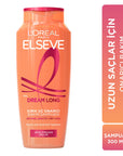 Loreal Paris Elseve Dream Long: Split End Repair & Hair Growth Keratin Shampoo for Long, Damaged Hair - 10.14 fl oz Loreal Elseve: Split End Repair Shampoo for Long Hair Growth split end repair shampoo, hair growth shampoo, keratin shampoo, long hair shampoo, damaged hair repair, Elseve Dream Long, hair breakage prevention, shampoo for split ends, hair repair shampoo for long hair, Loreal Paris shampoo, hair care, split ends, hair growth, keratin, long hair, damaged hair, hair breakage, shampoo, Loreal, rep