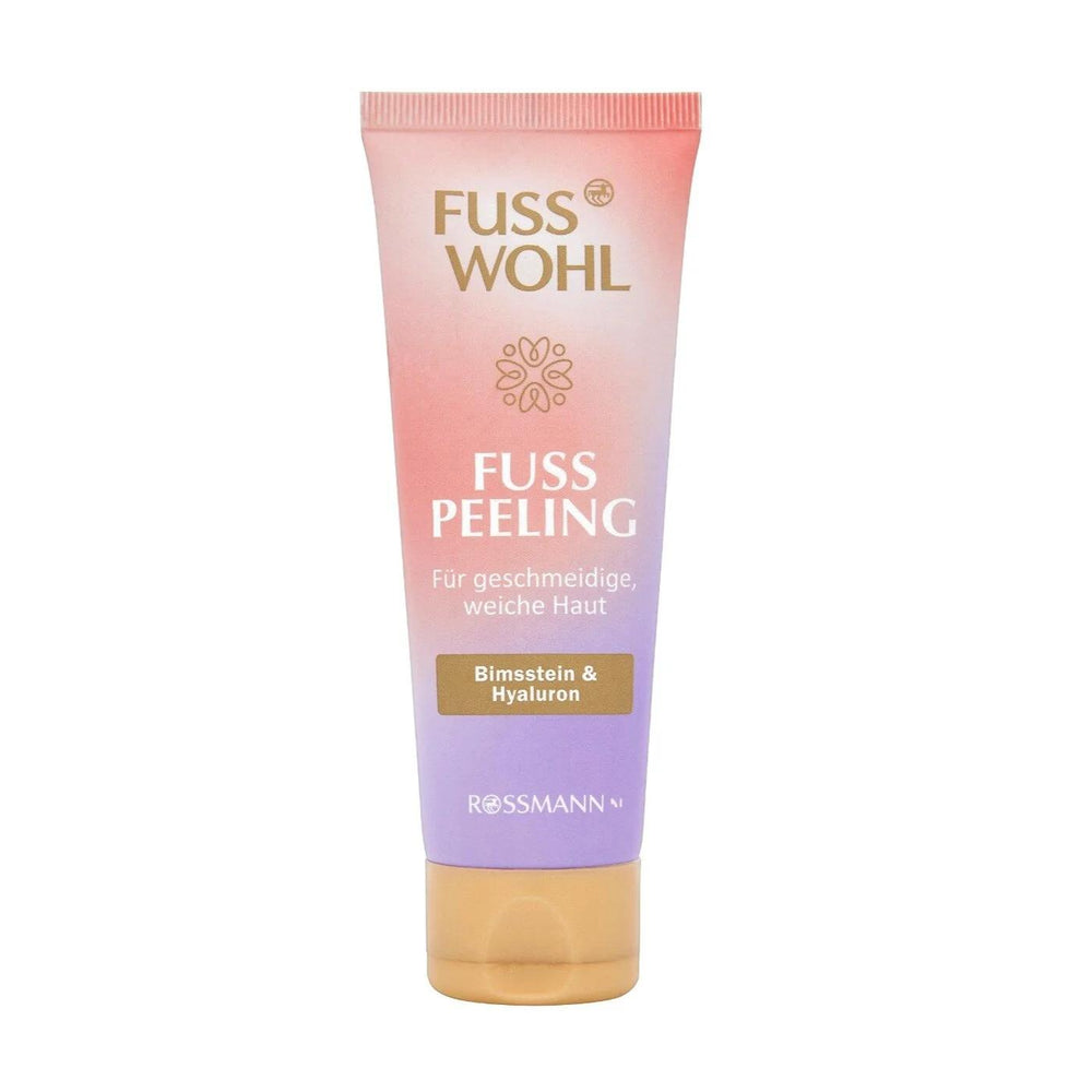 Fusswohl Hyaluronic Acid Foot Scrub for Smooth Skin 100 ml