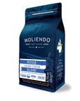 Moliendo Whole Bean Coffee House Blend - Rich Chocolate, Vanilla, Marmalade Flavors - 250g Moliendo Whole Bean Coffee - Rich & Smooth whole bean coffee, house blend coffee, international coffee blend, low acidity coffee, chocolate flavored coffee, vanilla flavored coffee, marmalade flavored coffee, coffee beans, gourmet coffee, specialty coffee, coffee for connoisseurs, coffee blends, rich flavor coffee, smooth coffee, coffee gifts, coffee for coffee lovers