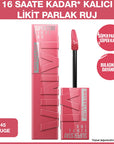 Maybelline New York Super Stay Vinyl Ink Liquid Lipstick - Long-Lasting, Smudge-Proof, High Gloss Finish - 145 Rogue Maybelline Super Stay Vinyl Ink Lipstick - Long-Lasting & Smudge-Proof long-lasting liquid lipstick, smudge-proof lip color, high gloss lipstick, transfer-resistant makeup, durable lip makeup, Maybelline New York, Super Stay Vinyl Ink, liquid lipstick, lip makeup, cosmetics, beauty products, makeup essentials, long-lasting makeup, vibrant lip color, glossy finish, easy application, comfortabl
