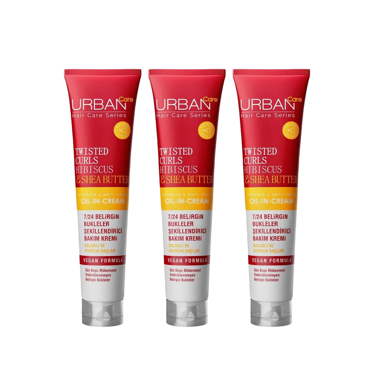 Urban Care Twisted Curls Hibiscus Hair Care Cream - Nourishing Moisturizer for Curly Hair, 3 x 175ml Urban Care Hibiscus Hair Cream for Curly Hair Hibiscus hair care, Curly hair moisturizer, Twisted curls hair product, Urban Care hair cream, Natural hair care products, Hair nourishment, Moisturizing cream, Curly hair care, Hair growth promotion, Healthy curls, Defined curls