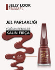 Flormar Jelly Look Plum It Up Nail Polish: Bordo Gel Finish, High Pigment, Long Lasting, Salon Quality at Home Flormar Jelly Plum Nail Polish: Gel Look, High Pigment, Long Lasting Jelly nail polish, Gel look nail polish, High pigment nail polish, Glossy nail polish, Long lasting nail polish, Bordo nail polish, Plum nail polish, Flormar nail polish, Salon quality nail polish, Easy to apply nail polish, nail polish, gel nail polish, high shine nail polish, vibrant nail color, manicure, nail art, beauty trends