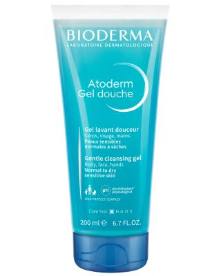 Bioderma Atoderm Shower Gel - Gentle Moisturizing for Dry & Sensitive Skin, 6.76 fl oz Bioderma Atoderm Shower Gel for Dry & Sensitive Skin Bioderma Atoderm Shower Gel, Sensitive skin care, Moisturizing shower gel, Gentle cleansing products, Dermatologically tested skincare, Dry skin relief, Sensitive skin solutions, Hydrating shower gel, Gentle skincare, Skincare for dry skin
