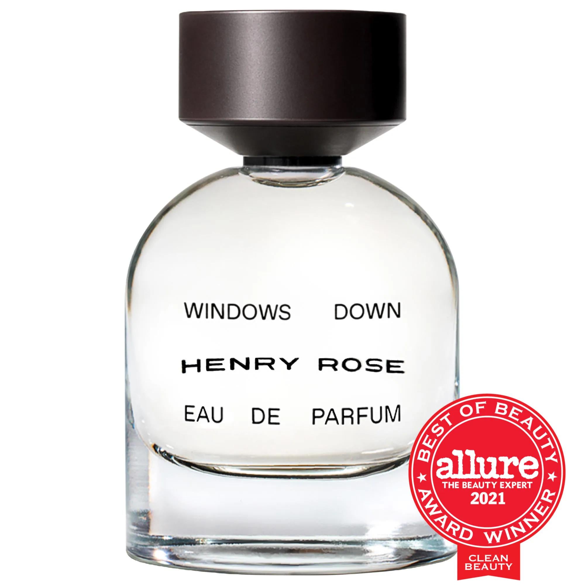 Henry Rose Windows Down Eau de Parfum - Fresh Citrus Fragrance with Grapefruit & Bergamot Notes, Sustainable Packaging Henry Rose Windows Down Eau de Parfum - Fresh Citrus & Sustainable Windows Down Eau de Parfum, Grapefruit fragrance, Bergamot scent, Sustainable perfume packaging, Citrus fragrance, Eco-friendly perfume, Fresh citrus perfume, Women's perfume, Men's perfume, Unisex fragrance, Perfume gift, Sustainable gifts, Eco-conscious beauty, Clean beauty, Allure Best of Beauty award winner