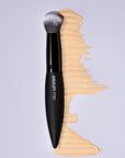 Mixup Professional Vegan Cruelty-Free Double-Fiber Oval Makeup Brush for Liquid & Powder Foundation - P787 - view 2