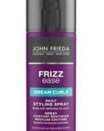 John Frieda Frizz-Ease Curl Enhancing Spray - Alcohol-Free, Heat Protectant Hair Styling Product John Frieda Frizz-Ease Curl Enhancing Spray - Alcohol-Free & Heat Protectant curl enhancing spray, alcohol-free hair spray, heat protectant hair product, curl defining spray, John Frieda Frizz-Ease, hair styling spray, curly hair products, wavy hair products, frizz control, hair care, styling products, non-greasy hair spray, soft hair, shiny hair, heat damage protection