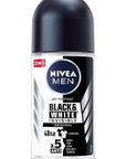 Nivea Men Invisible Black Roll-On Deodorant: Anti-Stain, Long Lasting Odor Protection, Clean & Dry Feel for Sensitive Skin - 1.69 fl oz Nivea Men Anti-Stain Deodorant: Long Lasting Odor Protection Nivea men deodorant, roll-on deodorant for men, anti-stain deodorant, invisible deodorant men, long lasting deodorant men, men's grooming, odor protection, deodorant for sensitive skin men, men deodorant, roll-on, anti-stain, invisible, long lasting, grooming, odor, sensitive skin, personal care, deodorant, body o