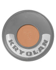 Kryolan Cake Make-Up Foundation 8W for Smooth Matte Finish 35g