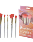 Nascita Pro Makeup Brush Set - 5 Piece Synthetic Brushes for Professional & Everyday Use Nascita Pro 5 Piece Makeup Brush Set - Synthetic Brushes Makeup Brush Set, Nascita Pro Makeup Brushes, Synthetic Makeup Brushes, Professional Makeup Tools, 5 Piece Makeup Brush Set, Makeup Essentials, Beauty Tools, Professional Beauty Products, Synthetic Fiber Brushes, Makeup for Beginners, Gift for Makeup Lovers