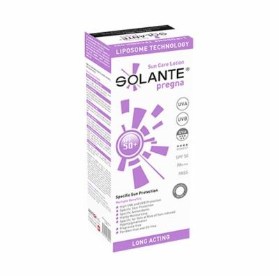 Solante Pregna SPF 50+ Sunscreen: Ultimate UVA/UVB Protection for Sensitive Pregnancy Skin - Hypoallergenic & Antioxidant Rich, 150ml Solante Pregna SPF 50+ - Pregnancy Safe Sunscreen pregnancy sunscreen, sunscreen for pregnant women, SPF 50 pregnancy safe, hypoallergenic sunscreen pregnancy, sun protection during pregnancy, pregnancy safe sunblock, Solante Pregna SPF 50+, Pregnancy skincare, sunscreen for sensitive skin, UVA UVB protection pregnancy, sunscreen, SPF 50+, pregnancy safe, hypoallergenic, anti