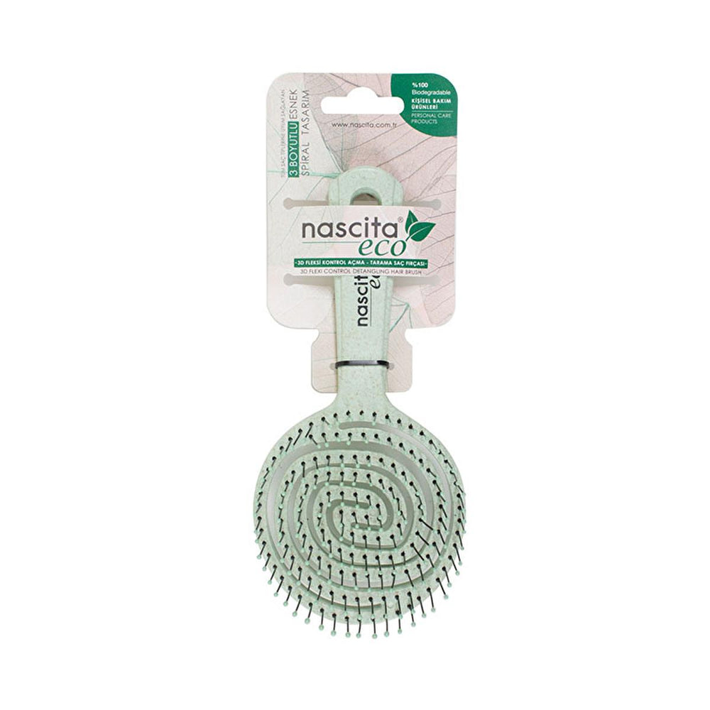 Nascita Vegan Pro Hair Brush - Anti-Static, Ergonomic Design for Curly Hair, Professional Quality - view 2