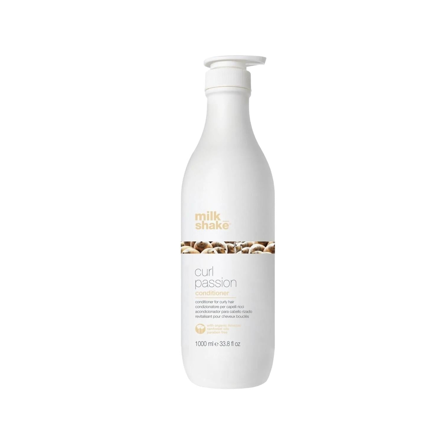 milk_shake Curl Passion Curl Enhancing Shampoo - 1000ml for Defined Curls, Curly Hair Care Curl Enhancing Shampoo - milk_shake Curl Passion 1000ml curl enhancing shampoo, milk_shake Curl Passion, curly hair care products, 1000 ml shampoo, curl definition, curly hair care, hair care products, nourishing shampoo, moisturizing shampoo, defined curls, bouncy curls, healthy hair, hair nourishment, long-lasting shampoo, trusted hair care brand