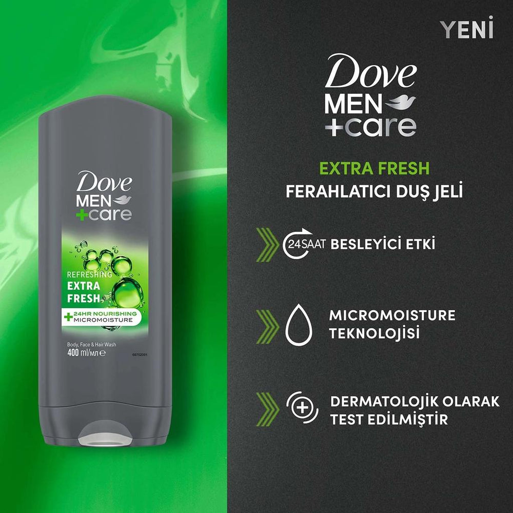 Dove Men+Care Extra Fresh Body Wash 400 ml