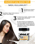 Morfose Milk Therapy Butter Hair Care Oil - Nourishing, Repairing, Anti-Frizz Treatment for All Hair Types - view 3