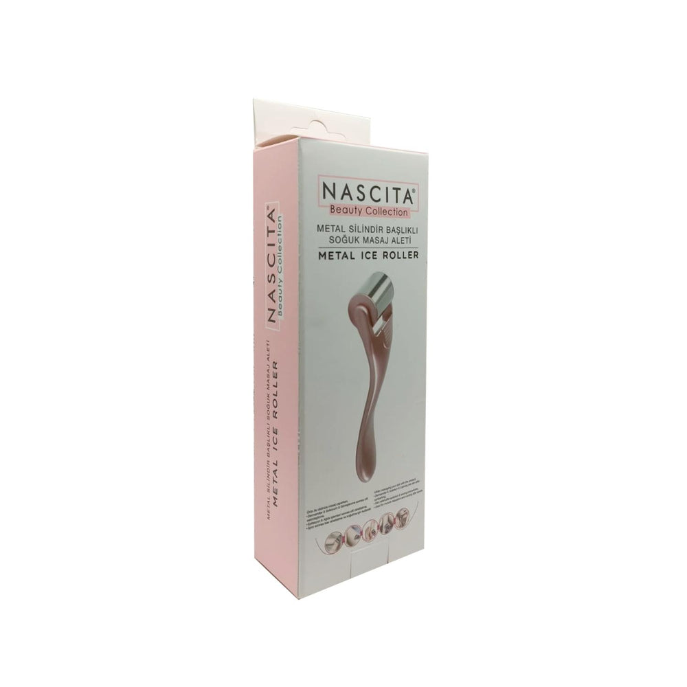 Nascita Cold Massage Roller - Metal Cylindrical Head for Muscle Relaxation and Pain Relief Nascita Cold Massage Roller for Pain Relief cold massage roller, massage tool, muscle relaxation, pain relief, manual massage, metal massage roller, portable massage, self-care, relaxation, pain management, muscle tension relief, Nascita