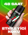 Axe Africa Deodorant Spray: Long-Lasting Vanilla Mandarin Scent For Men - 150ml Axe Africa Deodorant: Vanilla Mandarin Scent For Men Axe Africa Deodorant, Men's Deodorant Spray, Vanilla Mandarin Deodorant, Long Lasting Deodorant, Body Odor Protection, Axe Africa 150ml, Axe Deodorant for men, best smelling deodorant for men, deodorant, body spray, men's grooming, fragrance, vanilla scent, mandarin scent, odor control, 48-hour protection, spray deodorant, personal care, Axe deodorant, gifts for him, daily use