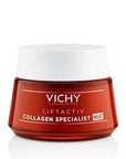 Vichy Liftactiv Collagen Specialist Anti-Aging Night Cream: Reduce Wrinkles & Firm Skin with Hyaluronic Acid & Vitamin C Vichy Liftactiv Night Cream: Anti-Aging, Wrinkle Reduction anti-aging night cream, collagen night cream, wrinkle reduction cream, skin firming cream, Vichy Liftactiv, Vichy, hyaluronic acid night cream, vitamin C night cream, paraben-free night cream, hypoallergenic night cream, night cream, anti-aging, wrinkle repair, skin firming, hydration, peptides, vitamin C, thermal water, sensitive