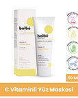 Bolbe 2% Vitamin C Cream Mask for Brightening & Tone Evening 50ml
