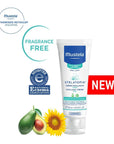 Mustela Stelatopia Emollient Face Cream for Babies - Natural, Fragrance-Free, Moisturizing Baby Skincare - view 2