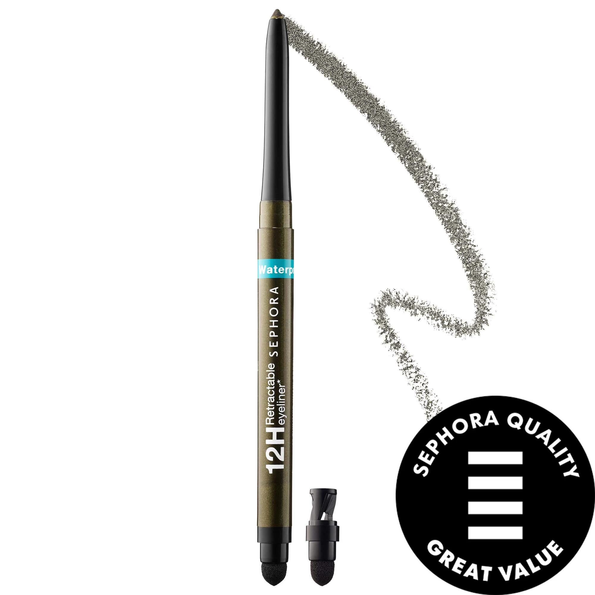 Waterproof 12HR Retractable Eyeliner Pencil: Long-Lasting, Smudge-Proof Creamy Eyeliner for Sensitive Eyes Waterproof Eyeliner: 12HR Retractable, Smudge-Proof waterproof eyeliner, retractable eyeliner pencil, long-wear eyeliner, smudge-proof eyeliner, creamy eyeliner, 12 hour eyeliner, waterproof eye makeup, eyeliner for sensitive eyes, eyeliner, eye makeup, waterproof, retractable, long-lasting, smudge-proof, creamy, highly pigmented, makeup, cosmetics, beauty, eye definition, quick makeup, travel makeup,