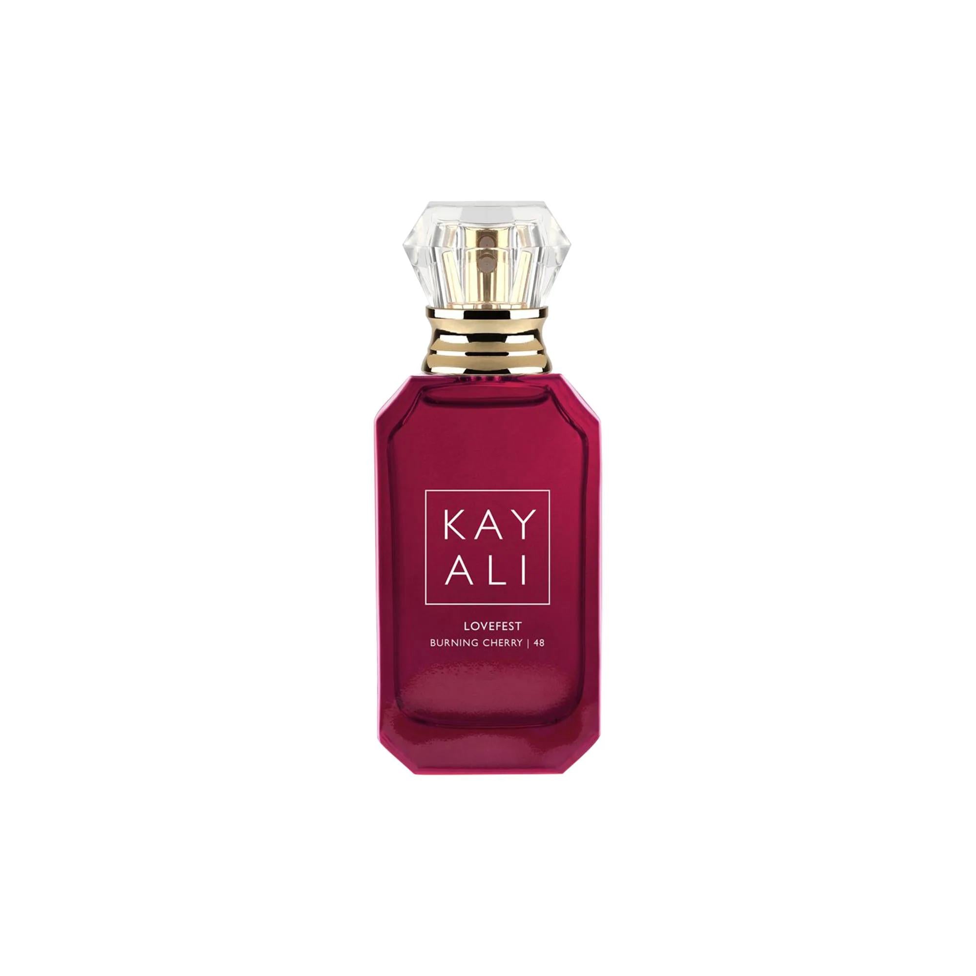 Kayali Lovefest Burning Cherry 48 Eau de Parfum: Warm, Spicy & Sweet Gourmand Fragrance - Black Cherry, Palo Santo, Rose Damascena Scent Kayali Lovefest Cherry EDP: Warm, Spicy Gourmand Fragrance Lovefest Burning Cherry, Eau de Parfum, Warm Spicy Gourmand Fragrance, Black Cherry Perfume, Palo Santo Fragrance, Kayali Perfume, Sweet Gourmand Perfume, Women's Fragrance, Long-lasting Perfume, Warm Fragrance, Spicy Fragrance, Gourmand Fragrance, Cherry Scent, Rose Damascena, Smoky Fragrance, Earthy Fragrance, Ev