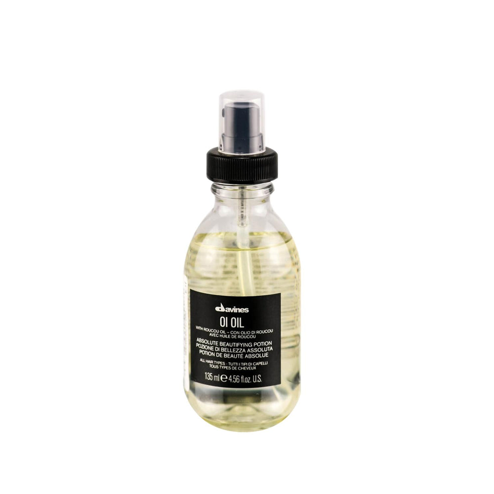 Davines OI/OIL Hair Elixir for All Hair Types - 4.56 fl oz Nourishing Hair Serum - Hair Oil