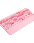 Everest Wireless Keyboard and Mouse Set - 2.4Ghz Wireless Combo, TR Layout Keyboard, 1600 DPI Mouse, Ergonomic Wrist Rest - Everest Renkli Tuşlu Pembe Kablosuz Q Multimedia Klavye + Mouse Set Everest Wireless Keyboard & Mouse Set - 2.4Ghz, TR Layout, 1600 DPI Wireless Keyboard and Mouse, 2.4Ghz Wireless Combo, TR Layout Keyboard, 1600 DPI Mouse, Keyboard with Wrist Rest, Ergonomic Keyboard, Wireless Keyboard, Computer Accessories, Productivity Tools, Clutter-Free Workspace, Home Office Essentials, Gaming Pe