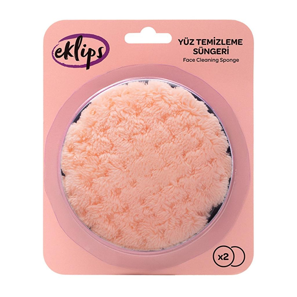 Eklips Face Cleansing Sponge for Gentle Exfoliation