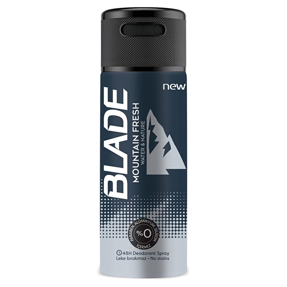Blade Men's Deodorant Spray - Natural Fresh Fragrance, 48-Hour Protection, Paraben-Free & Aluminum-Free Deodorant for Sensitive Skin Blade Men's Deodorant Spray - Natural & Long-Lasting men's deodorant spray, natural deodorant, paraben-free deodorant, aluminum-free deodorant, long-lasting freshness deodorant, deodorant for sensitive skin, natural personal care products, gentle hygiene products, 48-hour protection, fresh fragrance, powder-free deodorant, stain-free deodorant