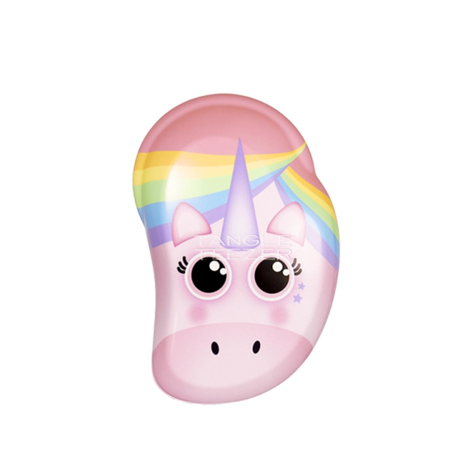 Tangle Teezer The Original Mini Rainbow The Unicorn Children's Hair Brush - Gentle Detangling for Kids Tangle Teezer Mini Rainbow Unicorn Hair Brush for Kids Children's hair brush, Tangle Teezer, Detangling brush, Mini hair brush, Rainbow Unicorn hair accessory, Kids hair care, Gentle detangling, Children's grooming, Hair care for kids, Kids accessories, Travel hair brush, Compact hair brush, Unicorn design, Colorful hair brush, Fun hair accessories
