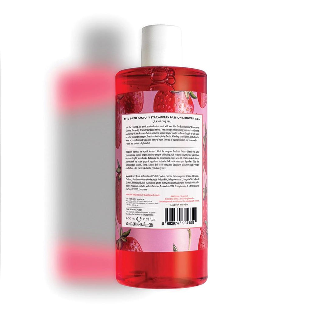 The Bath Factory Strawberry Passion Shower Gel 400 ml