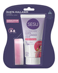 Sesu Hair Removal Cream for Sensitive Skin - Gentle, Effective, and Convenient - 5.07 fl oz Sesu Hair Removal Cream for Sensitive Skin - 5.07 fl oz hair removal cream, sensitive skin hair removal, Boswellia Serrata Gum hair removal cream, Vitamin E hair removal cream, Aroma Guard hair removal, gentle hair removal, convenient hair removal, smooth skin, irritation-free, beauty routine, personal care, cosmetic product, skin care