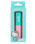 Soda Hello Kitty Travel Makeup Brush - High-Quality, Portable Makeup Brush for Flawless Application Hello Kitty Travel Makeup Brush - Soda Hello Kitty makeup brush, travel makeup brush, high-quality makeup brush, makeup brush set, portable makeup brush, Hello Kitty cosmetics, makeup accessories, travel beauty essentials, cosmetic brushes, Hello Kitty fan gifts