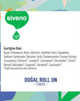 Siveno Natural Roll-on Deodorant for Men - Aluminum-Free, Sensitive Skin Protection, Organic Aloe Vera, Travel-Friendly 1.69 fl oz Siveno Natural Deodorant for Men - Aluminum-Free & Sensitive Skin natural deodorant for men, organic roll-on deodorant, aluminum-free deodorant, sensitive skin deodorant men, travel size deodorant, Siveno deodorant, men's natural personal care, potassium alum deodorant, deodorant, roll-on deodorant, men's deodorant, natural personal care, organic deodorant, aloe vera, potassium