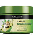 John Frieda Detox and Repair Masque 250ml - Nourishing Hair Care Mask for Dry & Damaged Hair - image 4