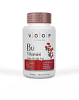 Voop Vitamin B12 Biotin Folic Acid Supplement - Energy, Hair & Nail Health Support - 60 Light-Protected Capsules Voop Vitamin B12 Biotin - Energy & Beauty Supplement Vitamin B12 supplement, Biotin supplement, Folic acid supplement, Vitamin B12 capsules, Biotin capsules, Folic acid capsules, Vitamin B12 Biotin Folic Acid, B12 supplement, Hair and nail vitamins, Energy supplement, Vitamin B12, Biotin, Folic Acid, capsule, light-proof packaging, adults, hair health, nail health, energy levels, fatigue reductio