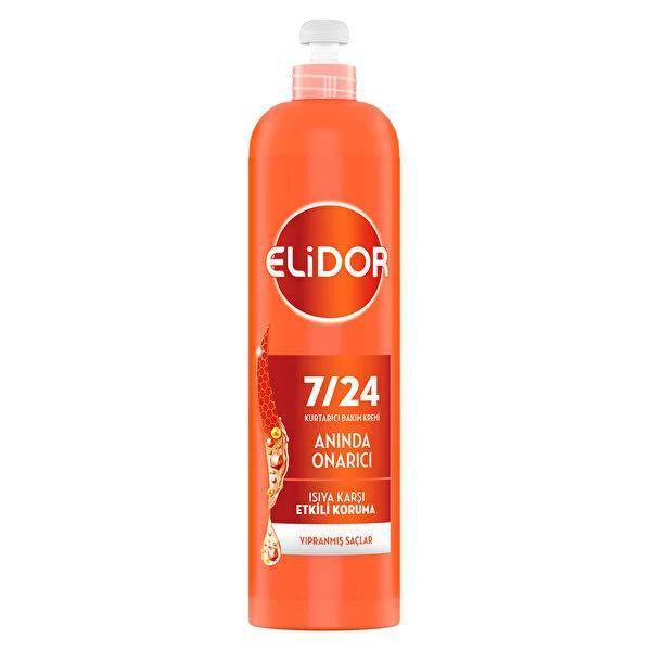 Elidor 7/24 Hair Care Cream - Nourishing & Repair Treatment for Damaged Hair, 8.12 fl oz Elidor 7/24 Hair Care Cream - Nourishing & Repair hair care cream, hair repair treatment, nourishing hair cream, heat protectant for hair, damaged hair repair, hair nourishment, hair repair, hair protection, Elidor, hair care, hair treatment, damaged hair, dry hair, hair styling, hair health, hair management