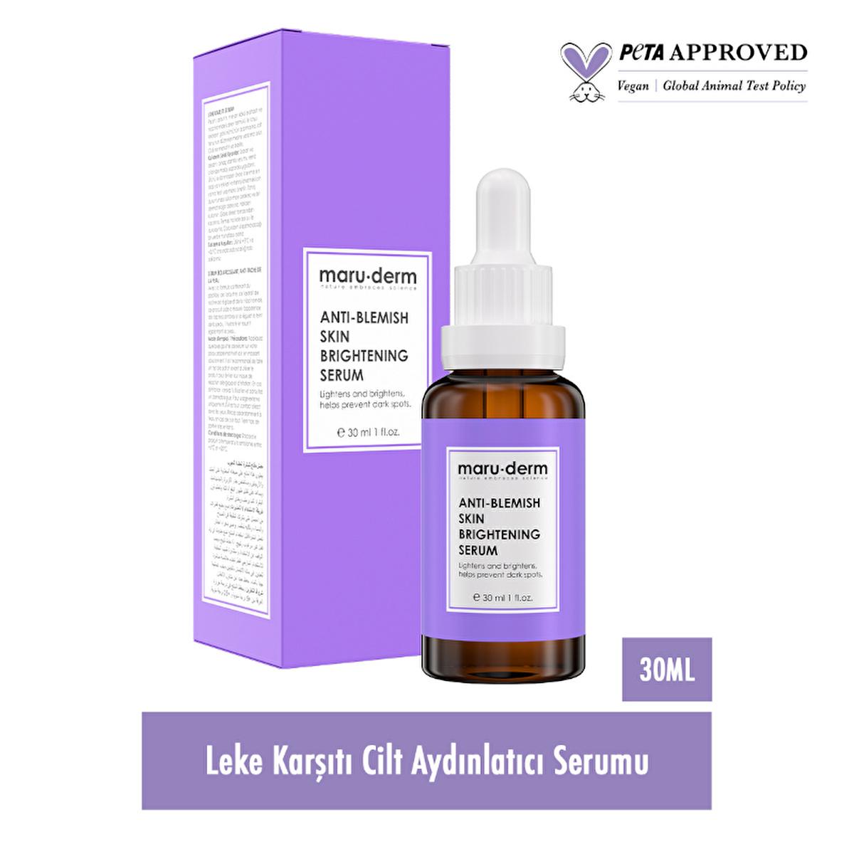Maruderm Anti-Spot Brightening Skin Care Serum - 30ml, Paraben-Free, Niacinamide Enriched for Hydrated, Even Skin Tone Maruderm Anti-Spot Serum - Brightening & Hydrating skin care serum, anti-spot serum, brightening serum, paraben-free skincare, niacinamide serum, hyperpigmentation treatment, even skin tone, hydrated skin, sensitive skin friendly, licorice root extract, peptides, arbutin, skincare for dark spots, skincare routine, morning skincare, evening skincare, clean beauty, skincare gifts