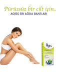 Agiss Sensitive Skin Wax Strips for Hair Removal - Gentle, Easy, and Effective for Body, Face, and Bikini Area - view 2