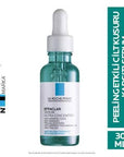 La Roche-Posay Effaclar Peeling Serum: Acne Scar, Dark Spot, & Hyperpigmentation Treatment - Salicylic & Niacinamide Serum for Even Skin Tone La Roche-Posay Acne Scar & Dark Spot Serum | Peeling For Clear Skin La Roche Posay Effaclar Serum, Acne scar treatment, Skin discoloration serum, Hyperpigmentation treatment, Peeling serum for acne, Salicylic acid serum, Niacinamide serum for face, Blemish control serum, Dark spot corrector, Exfoliating serum, Facial Serum, acne-prone skin, hyperpigmentation, dark spo