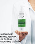 Vichy Dercos Anti-Dandruff Shampoo: Salicylic Acid & Octopirox Treatment for Oily Hair, Itchy Scalp Relief - Paraben Free, 13.2 fl oz Vichy Dercos Anti-Dandruff Shampoo - Oily Hair & Itch Relief anti-dandruff shampoo, shampoo for oily hair, paraben-free shampoo, dandruff treatment, itchy scalp relief, salicylic acid shampoo, seboregulation shampoo, Vichy Dercos shampoo, kepek karşıtı şampuan, shampoo for seborrheic dermatitis, anti dandruff, oily hair, paraben free, itchy scalp, salicylic acid, seboregulati