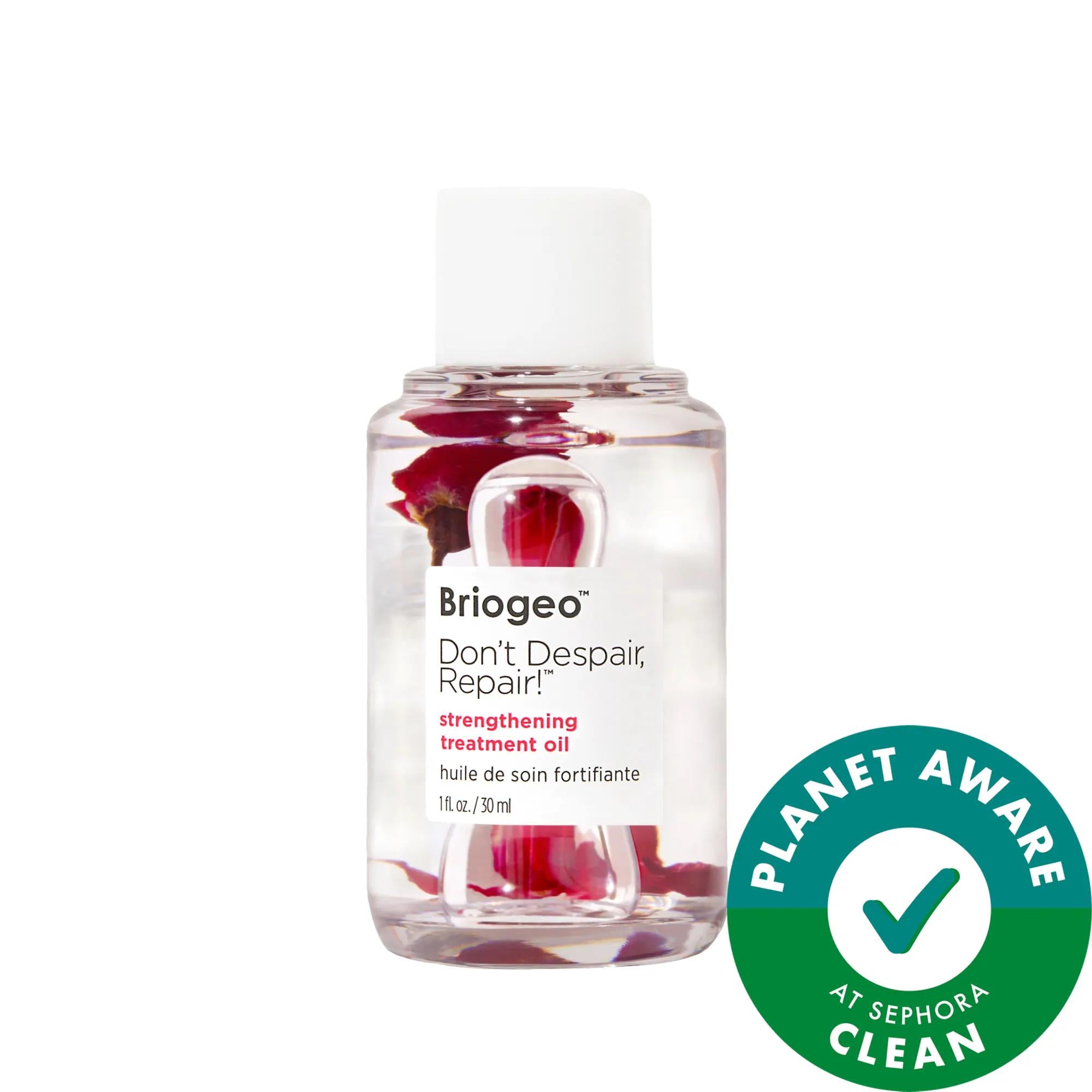 Briogeo Don't Despair, Repair! Strengthening Treatment Hair Oil - Repairs Damage, Enhances Shine, Vegan & Silicone-Free Hair Care Briogeo Hair Repair Oil - Strengthens & Nourishes Damaged Hair Hair repair oil, Strengthening hair treatment, Silicone-free hair care, Vegan hair products, Naturally derived hair oil, Hair Oil Treatment, Hair care for damaged hair, Cruelty-free beauty products, Gluten-free hair care, Hair nourishment, Hair hydration, Repair split ends, Hair shine enhancer, Healthy hair care routi