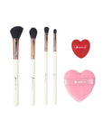 Nascita 4-Piece Makeup Brush & 2-Piece Puff Set