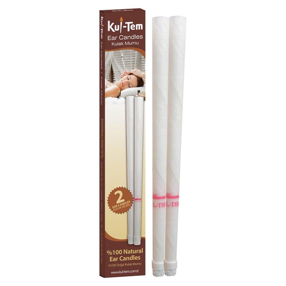Kul-Tem Natural Ear Candles for Ear Wax Removal - Holistic Ear Hygiene Solution (1 Pair) Kul-Tem Natural Ear Candles for Ear Wax Removal Ear Candles, Natural Ear Cleaning, Ear Wax Removal, Holistic Ear Hygiene, Alternative Health Remedies, Natural Health Products, Ear Hygiene Maintenance, Relaxation, Wellness, Self-Care