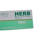 HERB Micro Filter Cigarette Tips Tar Reducing 10-Pack